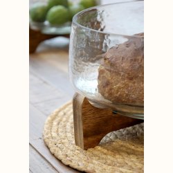 glasfad detalje glas og tr�holder