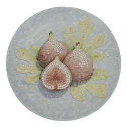Chartres fad i mosaik med figner �26,5 cm stent�j