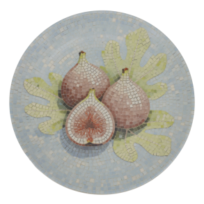 Chartres fad i mosaik med figner �26,5 cm stent�j