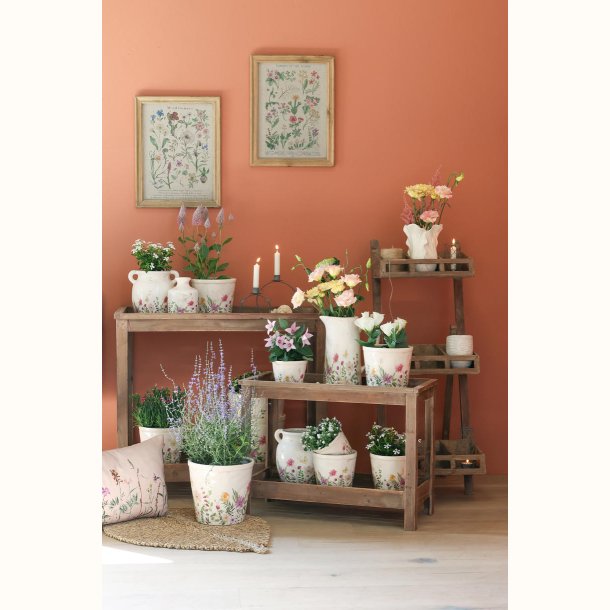 Avignon Skjuler m. blomstermotiv