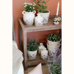 Avignon Kande m. blomstermotiv