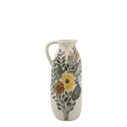 Kande m. blomstermotiv