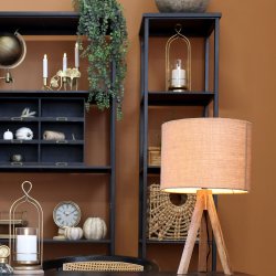 Bordlampe m. tr�fod og h�rsk�rm