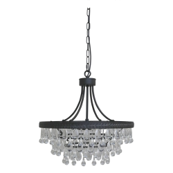 Versailles Lysekrone m. dr�beformede glasprismer