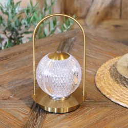 Dekorativ LED bordlampe til hyggelig bordd�kning og elegant indretning