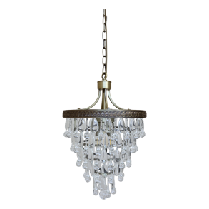 Versailles Lysekrone m. dr�beformede glasprismer