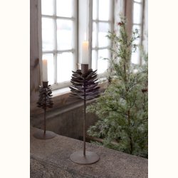 H�j koglelysestage i antique mocca
