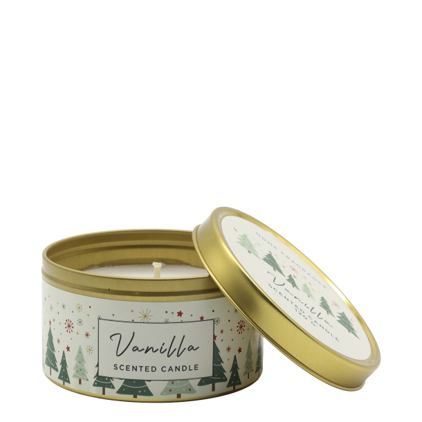 �bent Vanilla duftlys med l�g