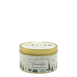 Duftlys Vanilla i tin d�se