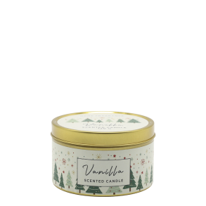 Duftlys Vanilla i tin d�se