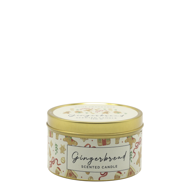 Duftlys Gingerbread i tin d�se