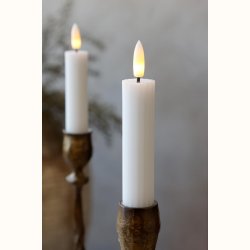 Rillede LED-bedelys hvid fra Cenon