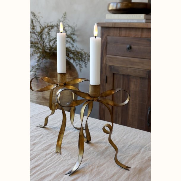 S�t med 2 hvide LED-bedelys