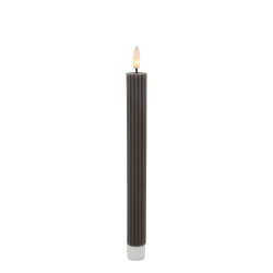 S�t med 2 coffee LED-kronelys