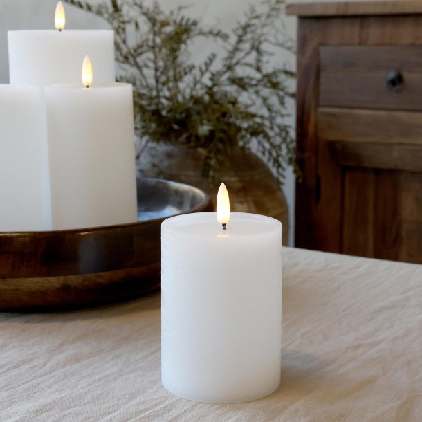 Cenon LED-bloklys hvid i bordd�kning