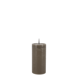 H�jt lattefarvet Cenon LED-lys med rustik overflade