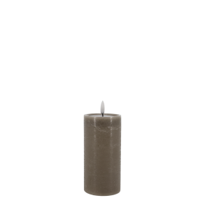 H�jt lattefarvet Cenon LED-lys med rustik overflade