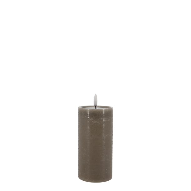 H�jt lattefarvet Cenon LED-lys med rustik overflade
