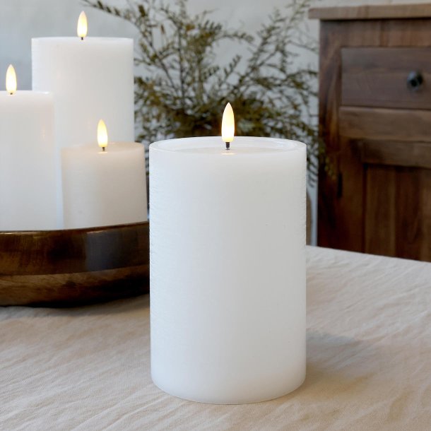Cenon LED-bloklys hvid i bordd�kning