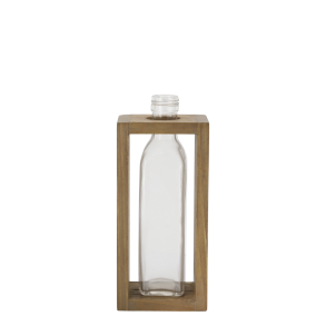 Flaske m. tr�holder