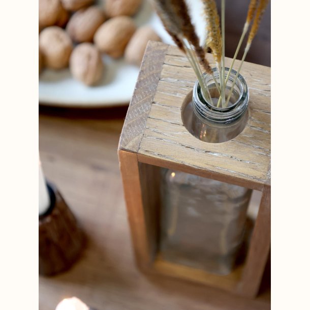 Flaske m. tr�holder