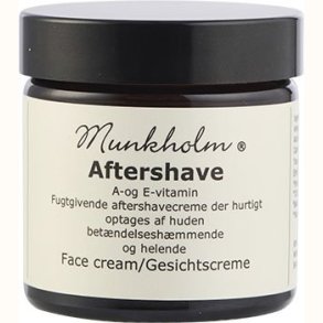 Munkholm Aftershave Creme 60 ml med kakaosm�r til nybarberet hud