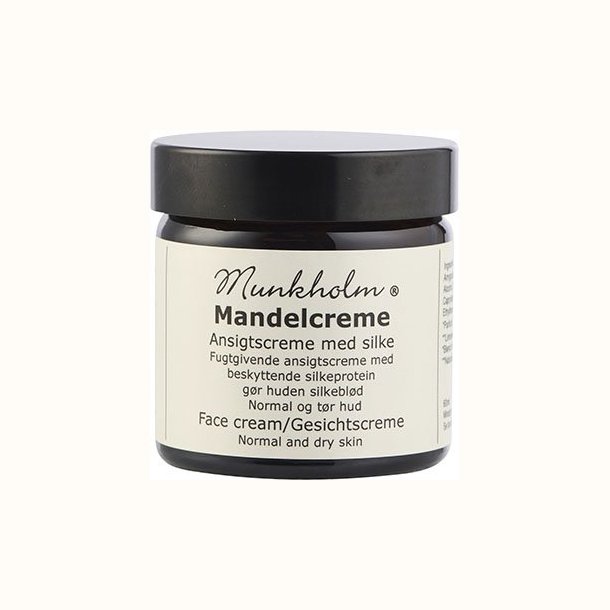 Munkholm Mandelcreme ansigtscreme 60 ml til normal og t�r hud