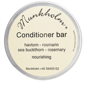 Munkholm Conditioner Bar Havtorn og Rosmarin 40 ml i metald�se