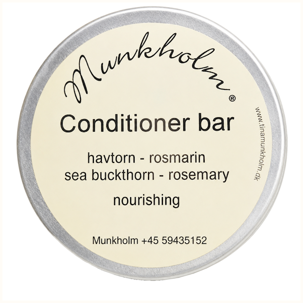 Munkholm Conditioner Bar Havtorn og Rosmarin 40 ml i metald�se