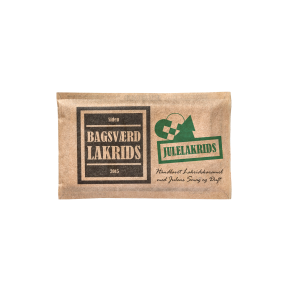 Bagsv�rd Lakrids Julelakrids mini med julens krydderier og appelsin, h�ndlavet lakrids i lille pose