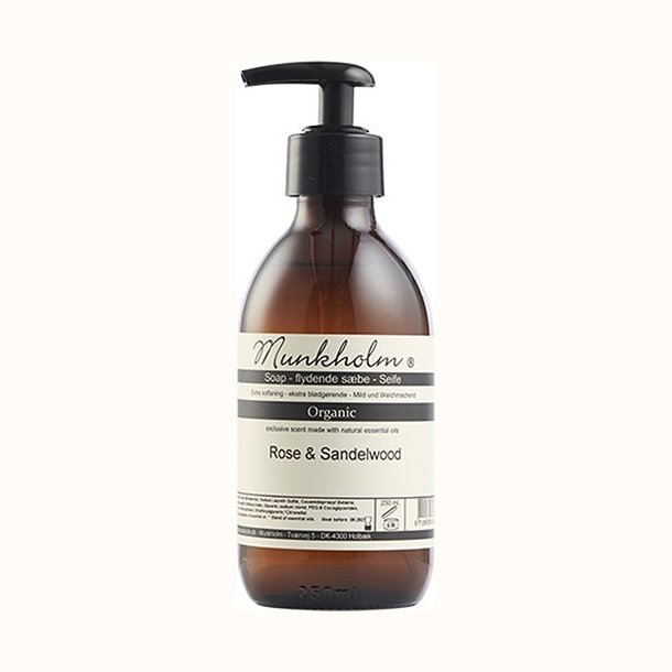 Munkholm h�nds�be 250 ml med pumpe Sose og Sandelwood