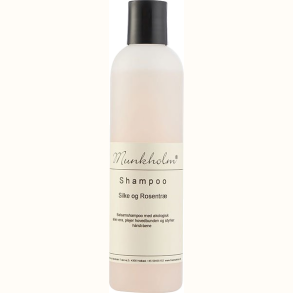 Munkholm Shampoo Silke og Rosentr� med provitamin B5 til daglig h�rpleje
