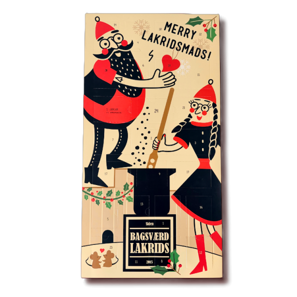 Bagsv�rd Lakrids Julekalender 2026 Merry Lakridsmads