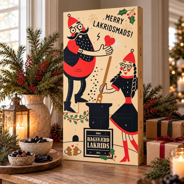 Bagsv�rd Lakrids julekalender 2026 p� julebord