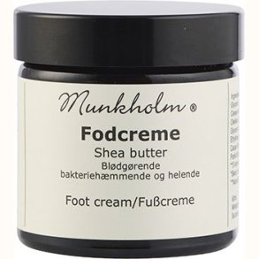Munkholm Fodcreme 60 ml med sheasm�r til bl�de og velplejede f�dder
